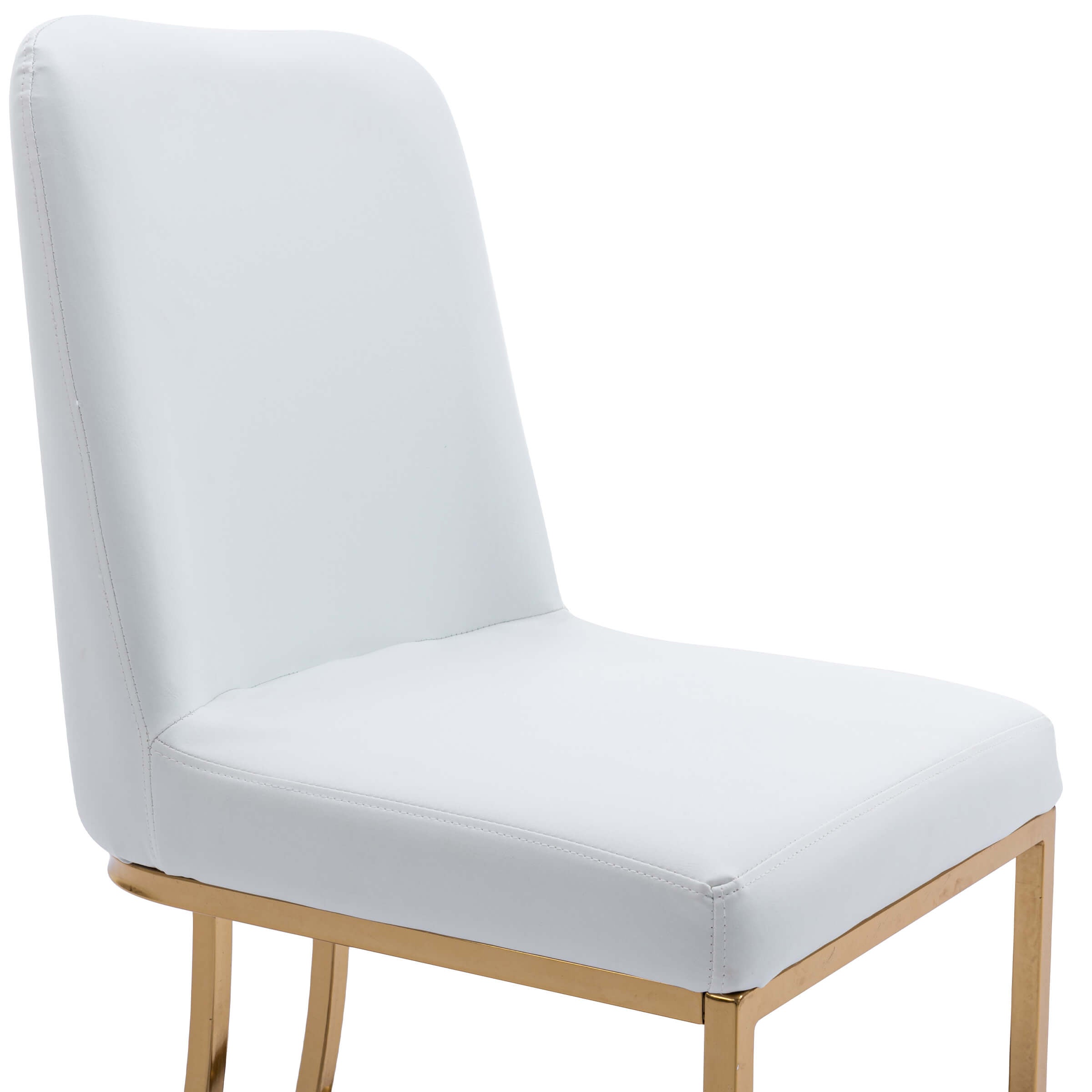 ZH4YOU Metal Legs Dining Chairs Set of 2 - 8673DC