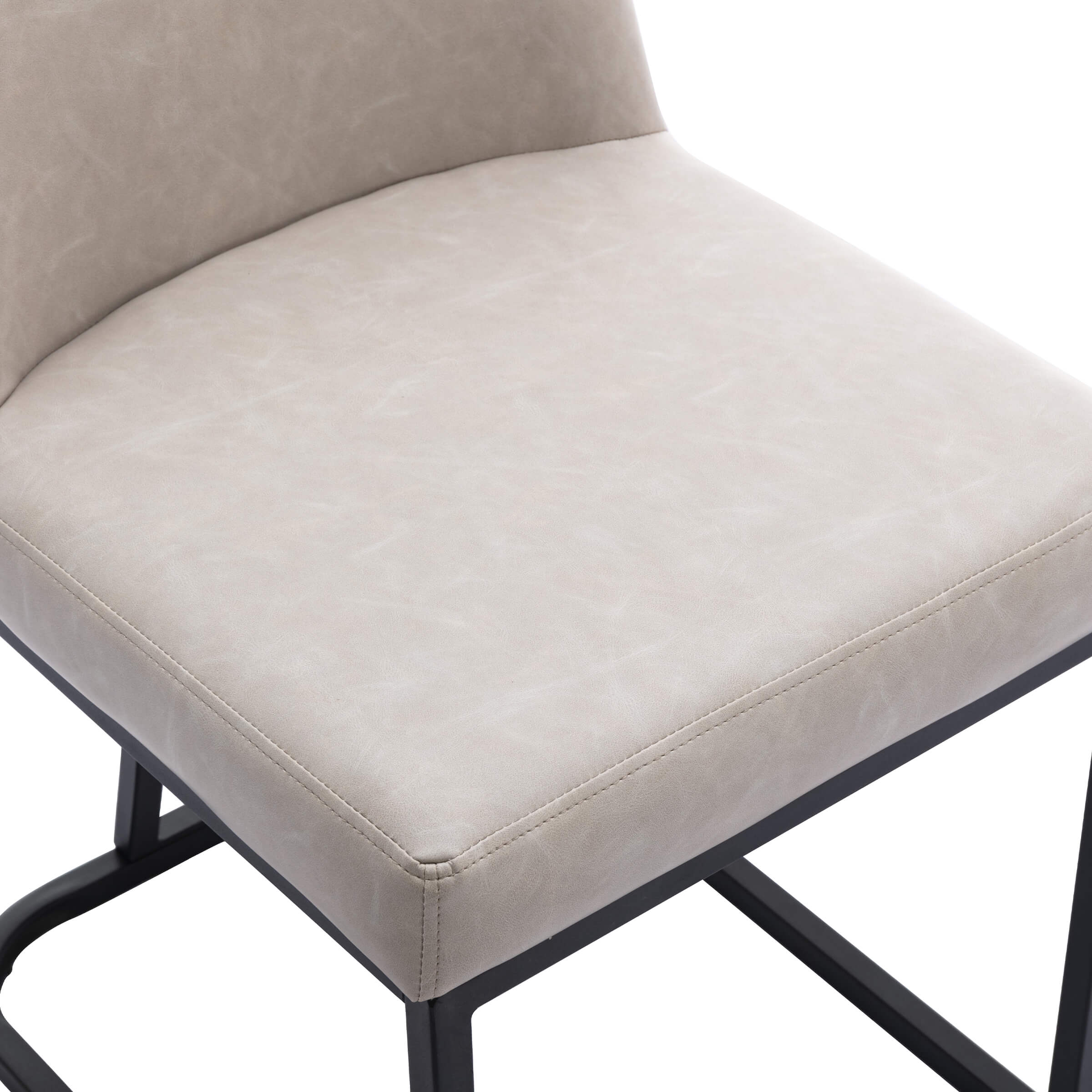 ZH4YOU Metal Legs Dining Chairs Set of 2 - 8673DC