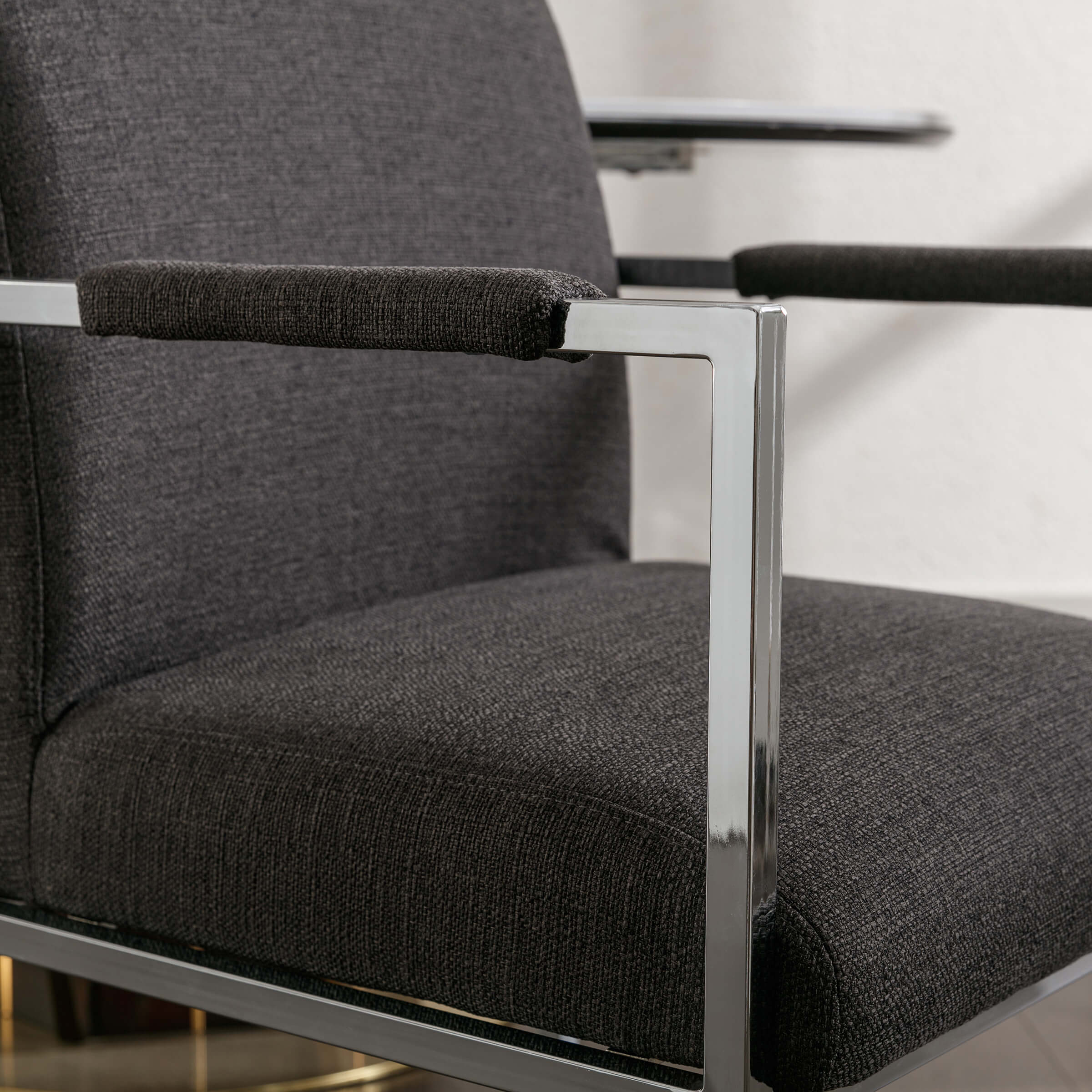 ZH4YOU Modern Dining Chairs with Metal Legs Set of 2 - 5104DC