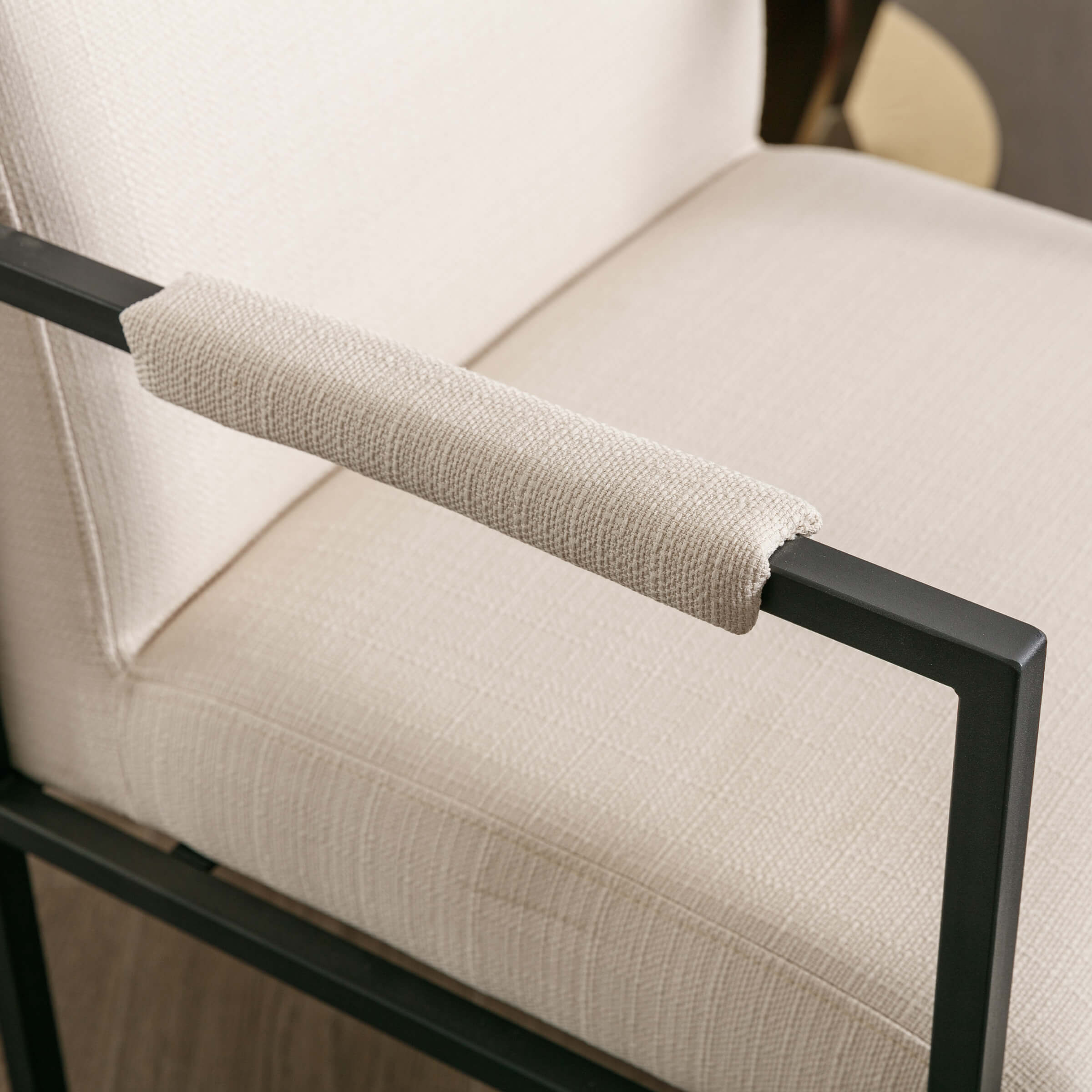 ZH4YOU Modern Dining Chairs with Metal Legs Set of 2 - 5104DC