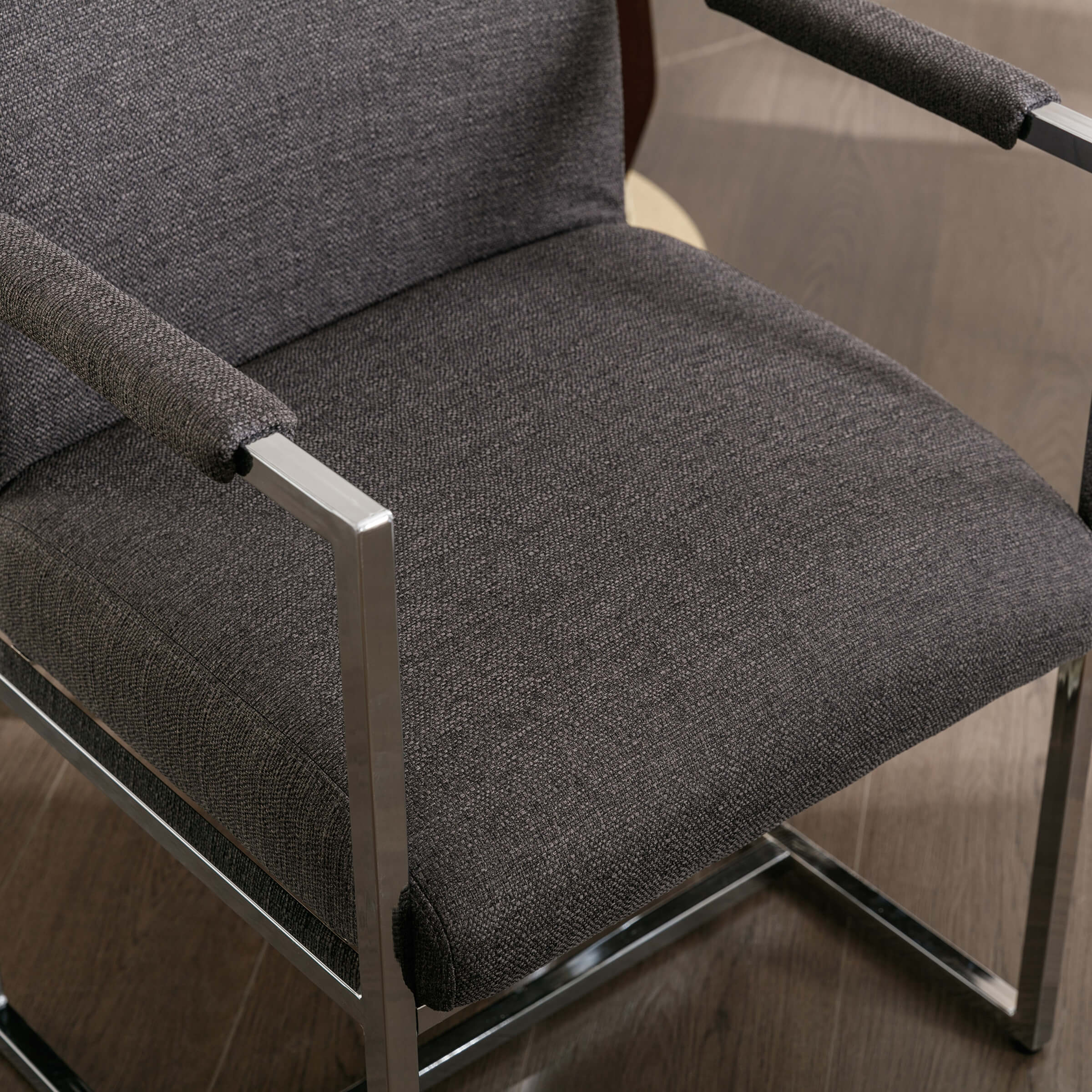 ZH4YOU Modern Dining Chairs with Metal Legs Set of 2 - 5104DC