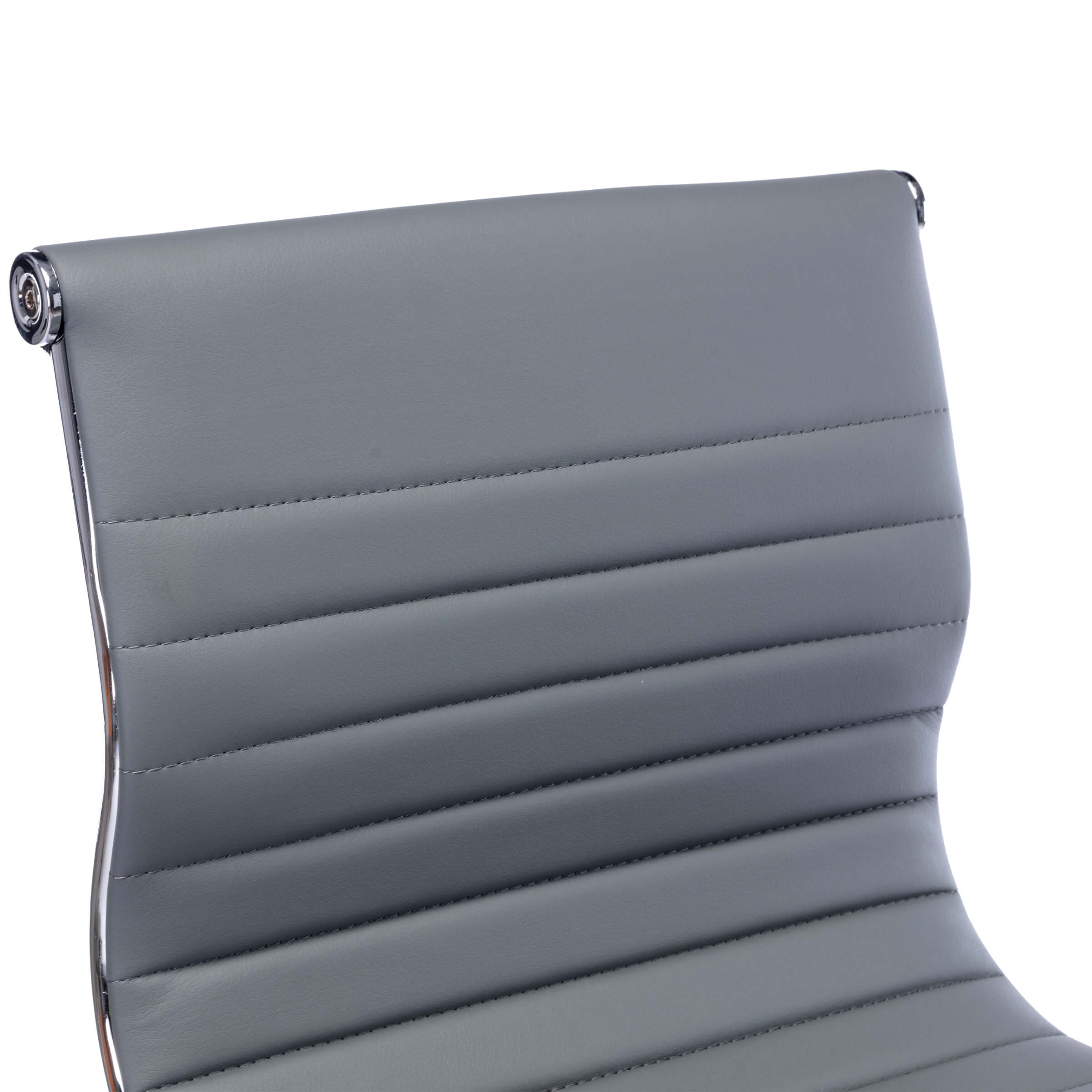 Close-up of gray upholstery texture