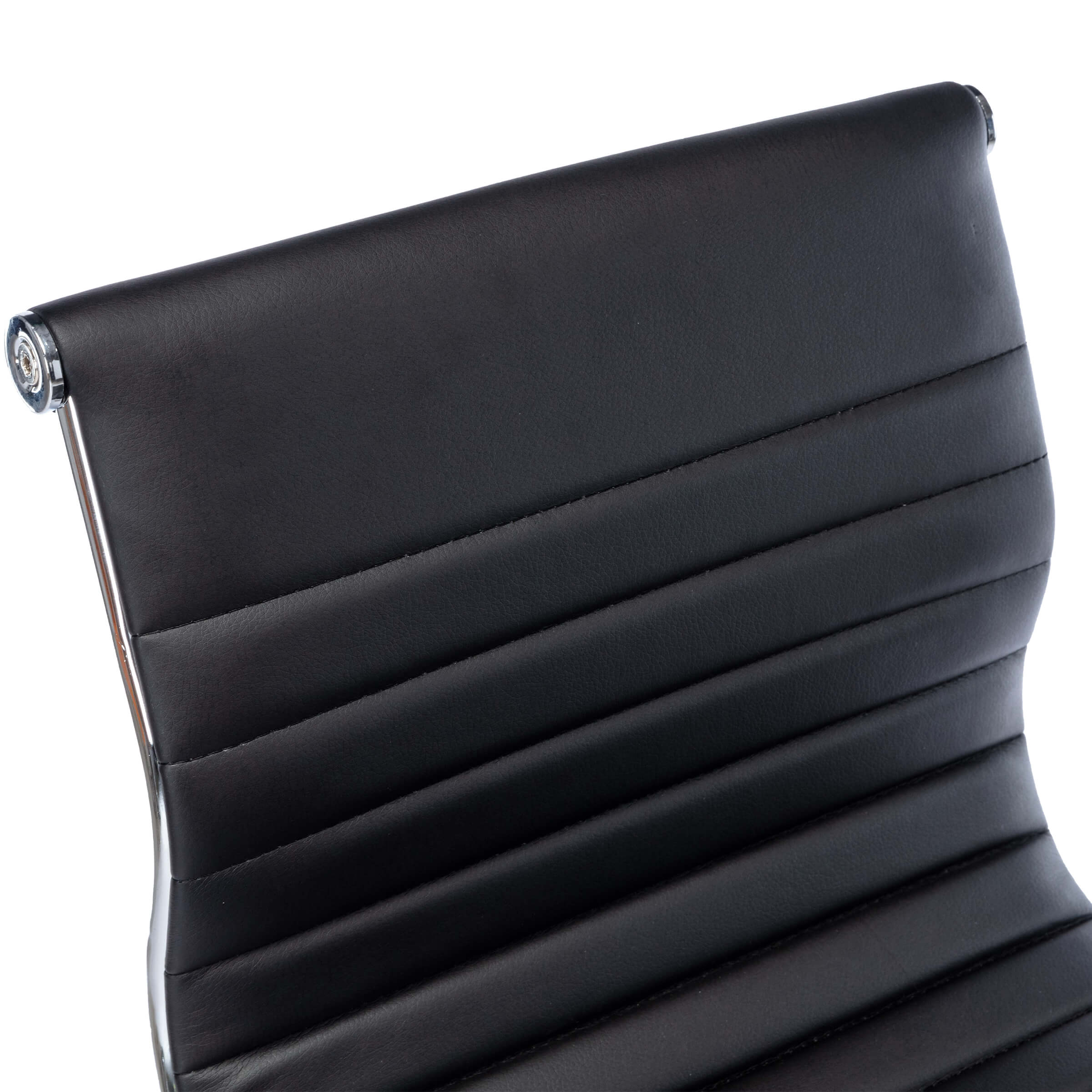 Close-up of black upholstery