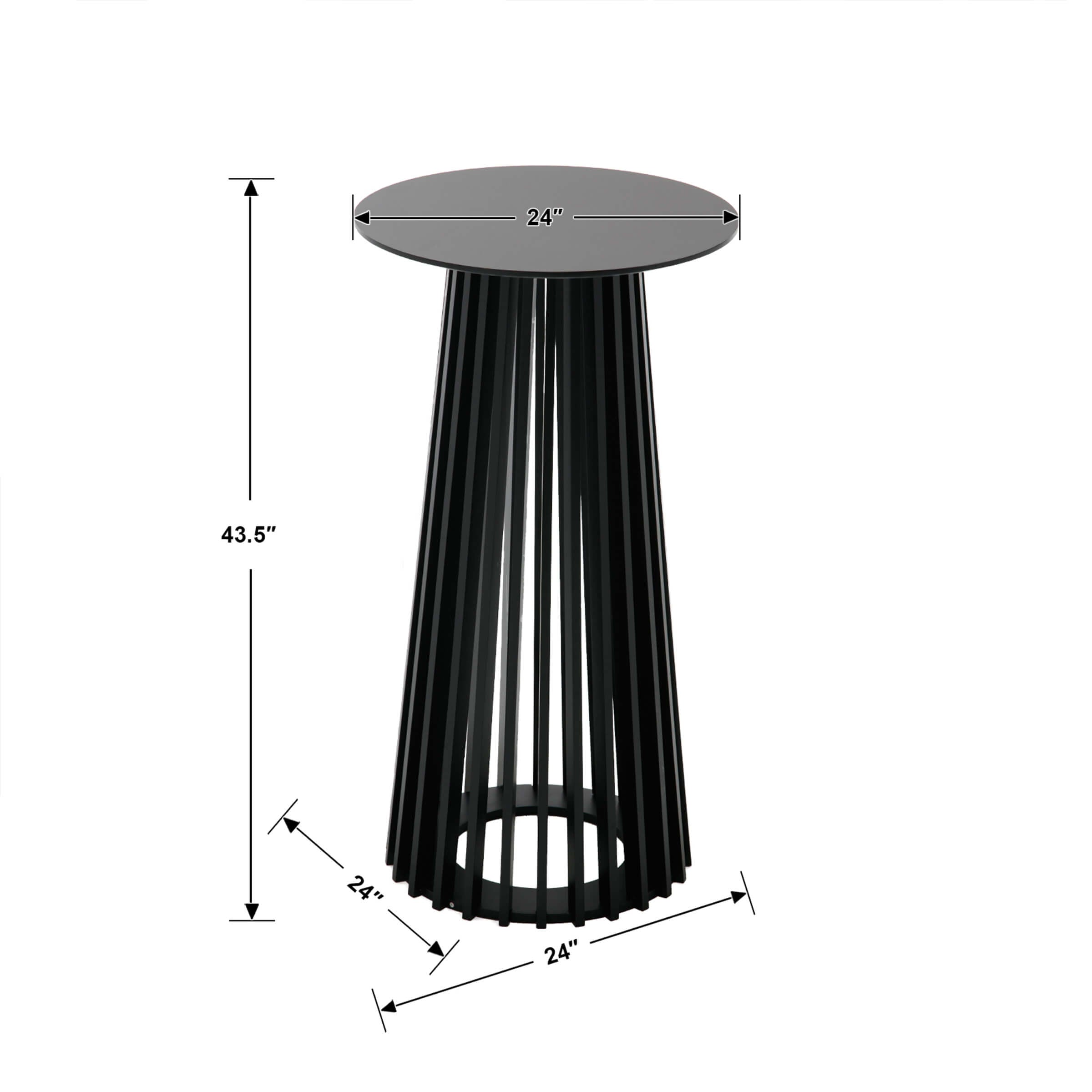 43.5" High Round Bar Table - 19010HB