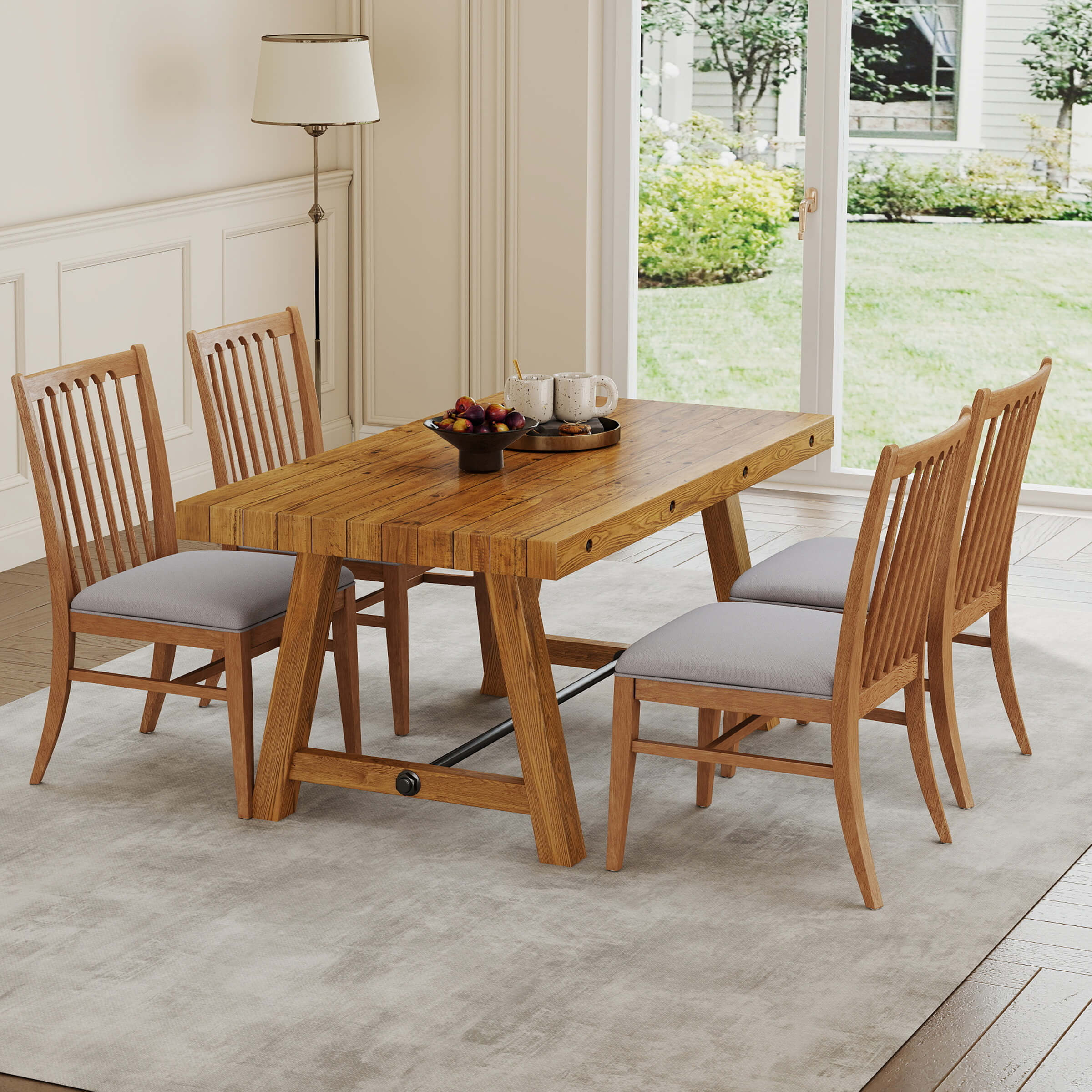 KMAX Upholstered Dining Chairs Set of 2 - 00240DC