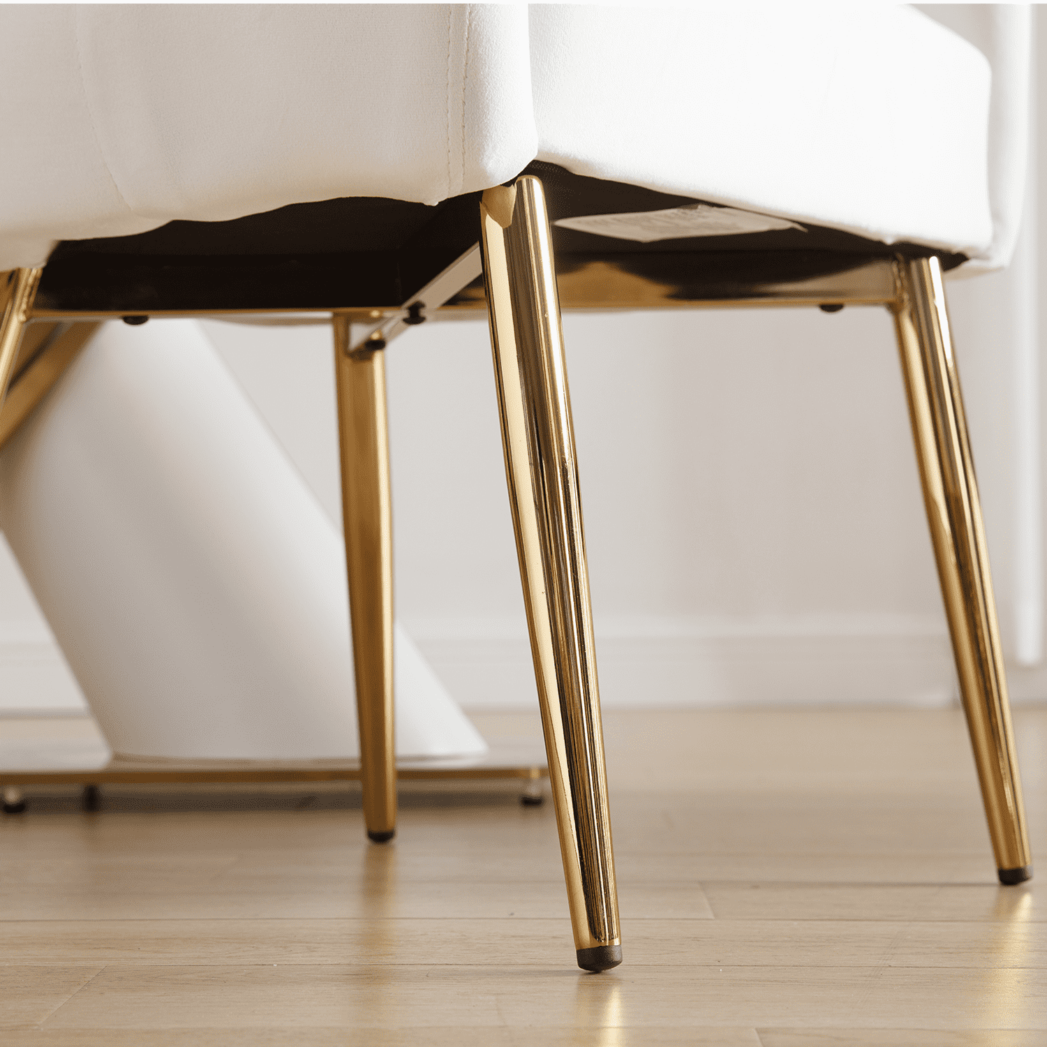 Legs of chairs with scale reference