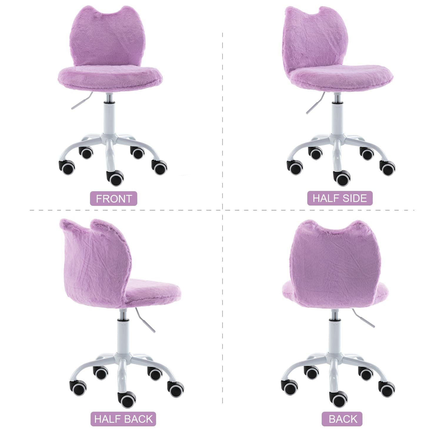 ROCITY Adjustable Swivel Kids Desk Chair 1 PCS - 1411KC