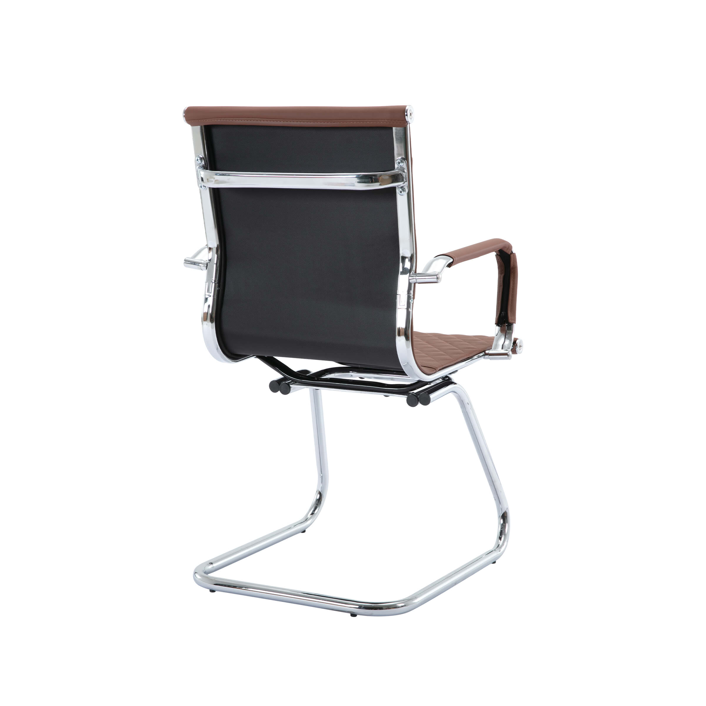 VESCASA Metal Base Office Guest Chairs Set of 2 - 302OC