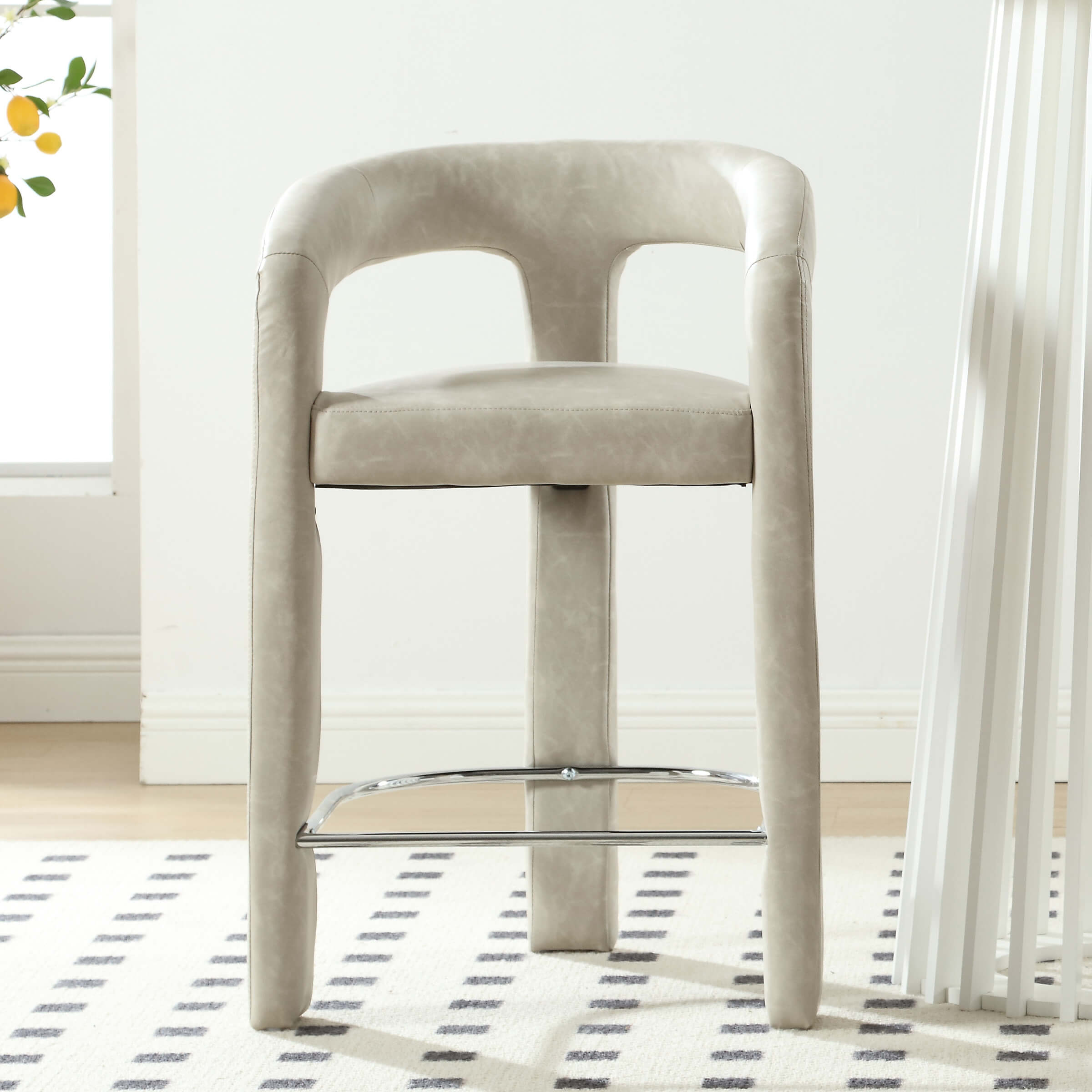 CIMOTA Open Back Counter Stool 1 PCS - 55011CS