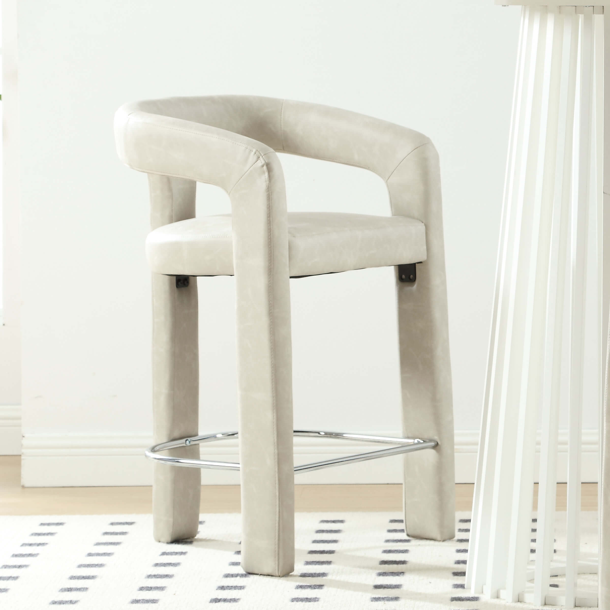 CIMOTA Open Back Counter Stool 1 PCS - 55011CS