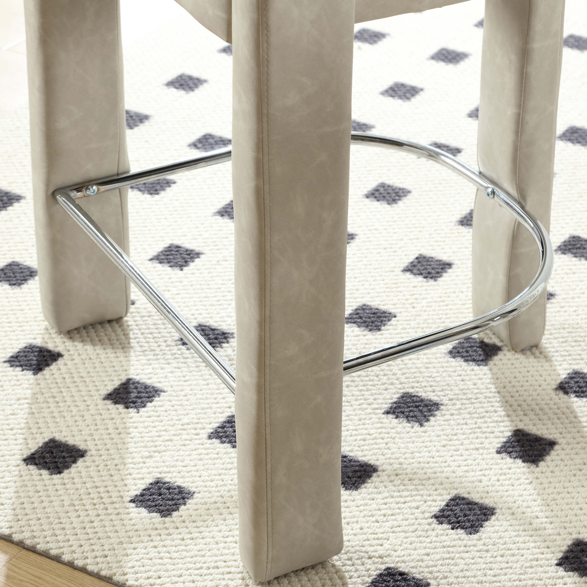 CIMOTA Open Back Counter Stool 1 PCS - 55011CS