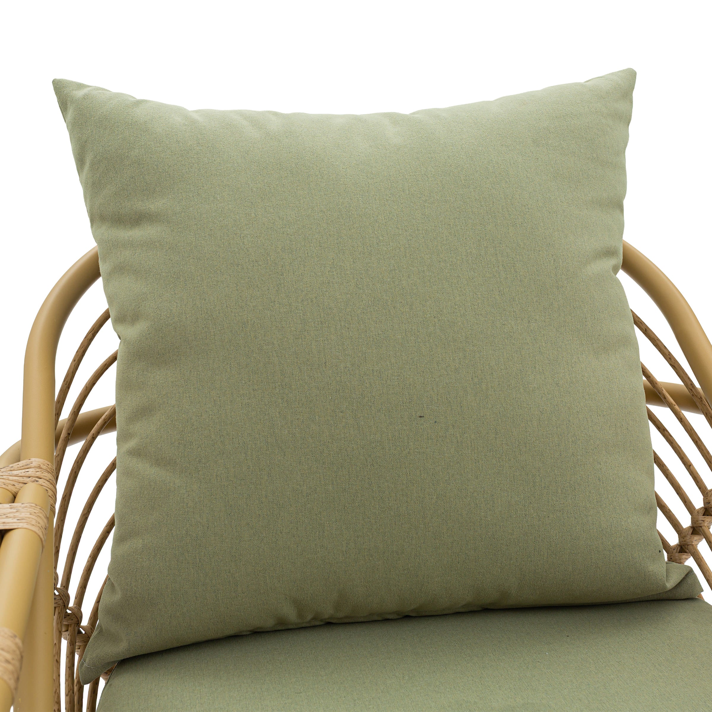 Patio Rope Chairs Set with Storage Table 3 PCS - 25012SE
