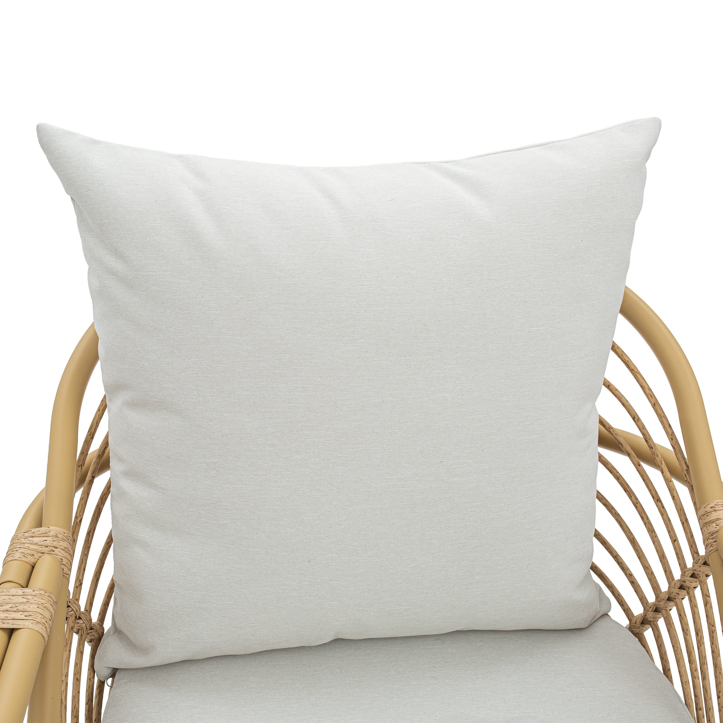 Patio Rope Chairs Set with Storage Table 3 PCS - 25012SE