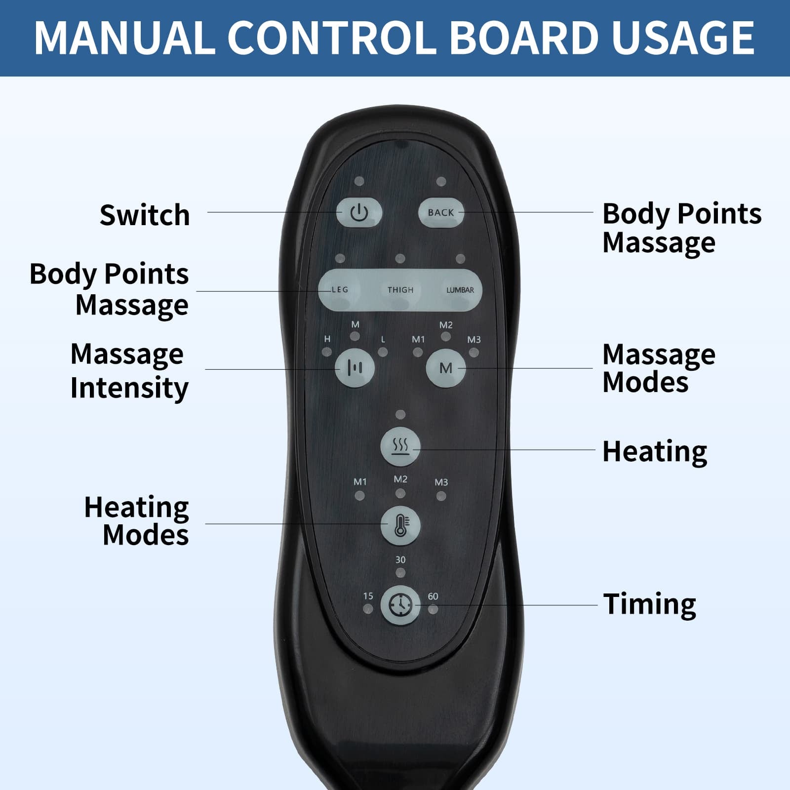 Power Lift Electric Massage Heat USB Recliner Chair