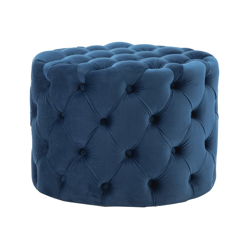 Chairus Round Velvet Ottoman 2087