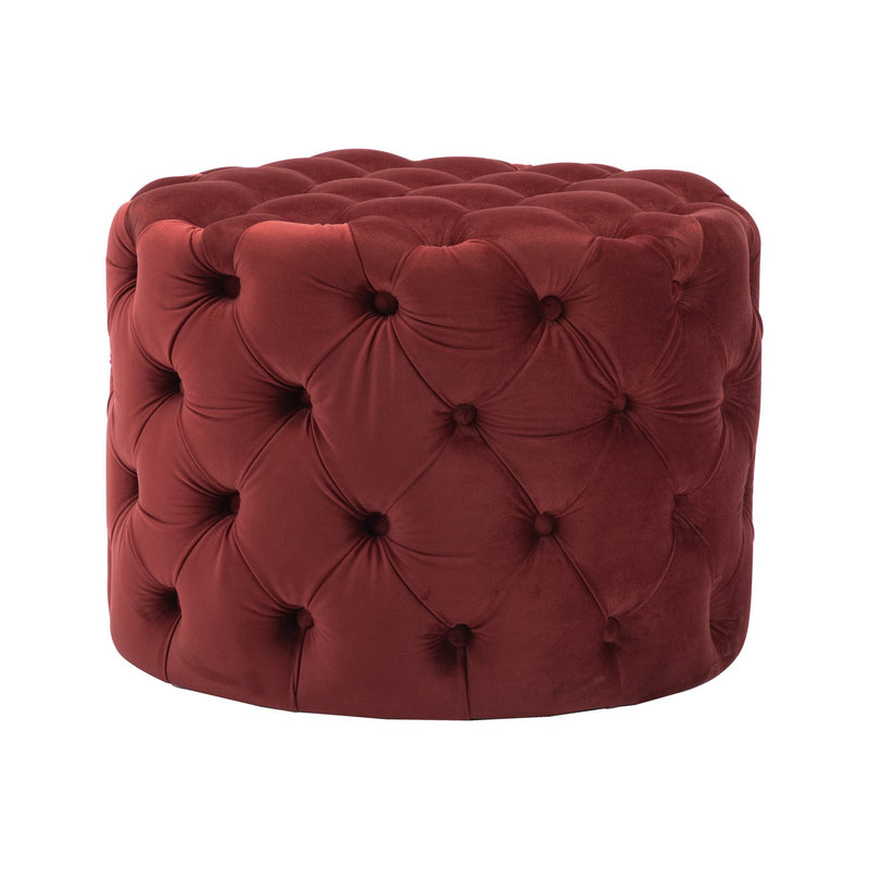 Chairus Round Velvet Ottoman 2087