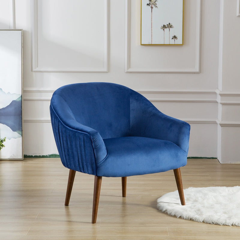 Chairus Velvet Accent Chair, 3409-W