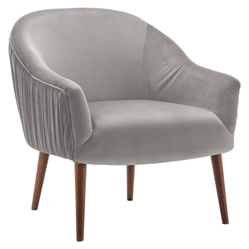 Chairus Velvet Accent Chair, 3409-W