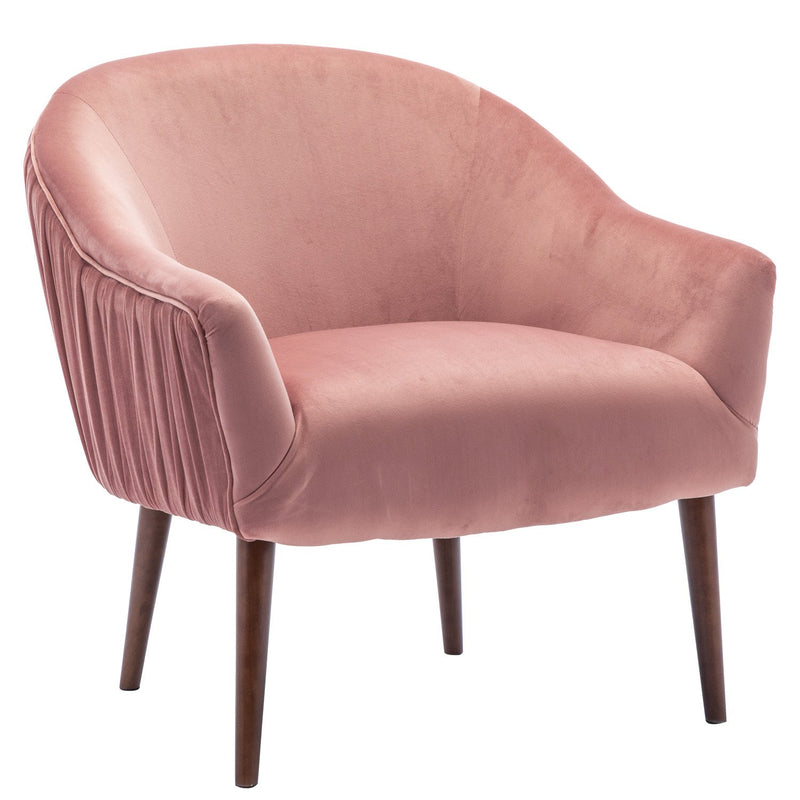 Chairus Velvet Accent Chair, 3409-W