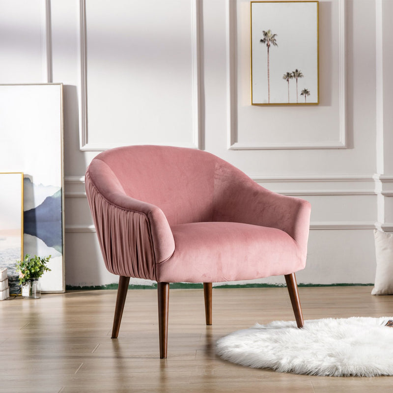 Chairus Velvet Accent Chair, 3409-W