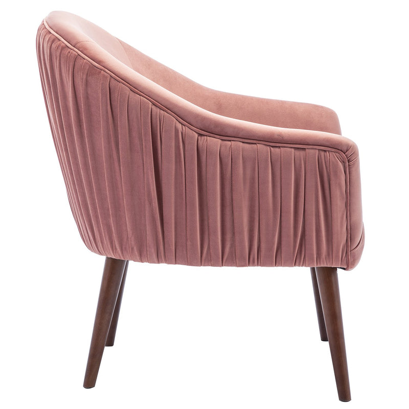 Chairus Velvet Accent Chair, 3409-W