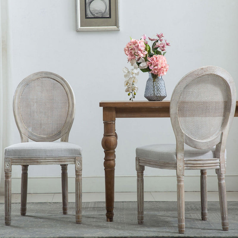 Chairus French Rattan Dining Chairs