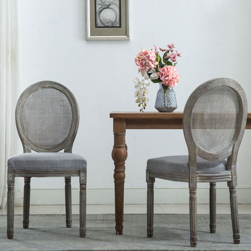 Chairus French Rattan Dining Chairs