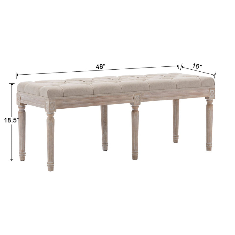 Chairus Fabric Dining Bench-7537-3