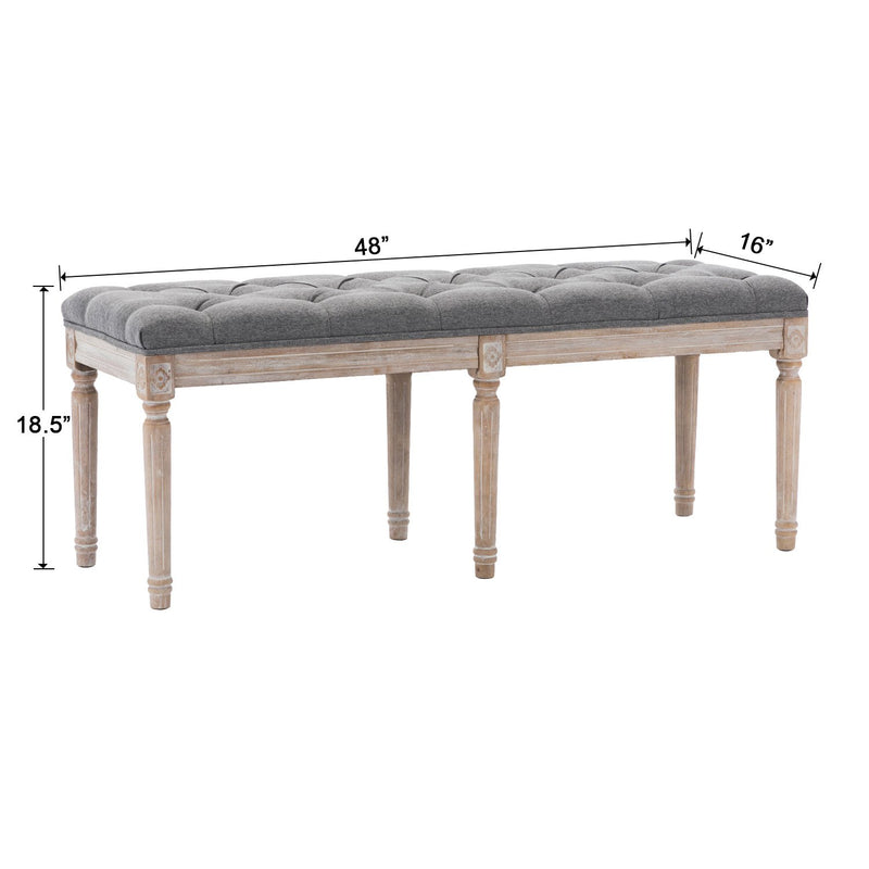 Chairus Fabric Dining Bench-7537-3