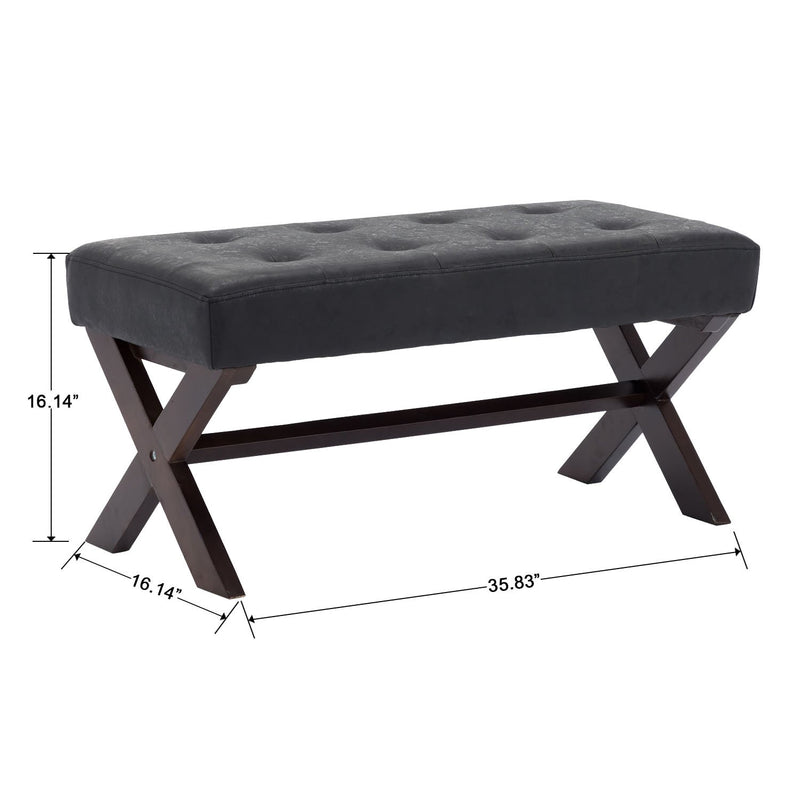 Chairus PU Upholstered Entryway Bench 7868