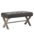 Chairus PU Upholstered Entryway Bench 7868