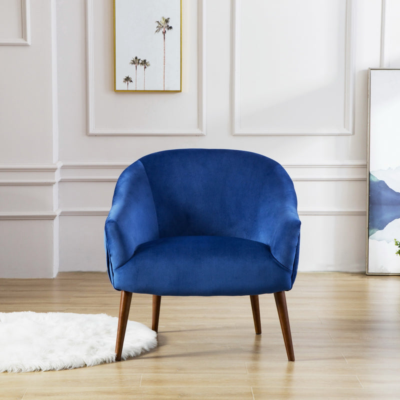 Chairus Velvet Accent Chair, 3409-W