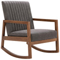 Chairus Mid Century Accent Rocking Nursery Chair - 3507
