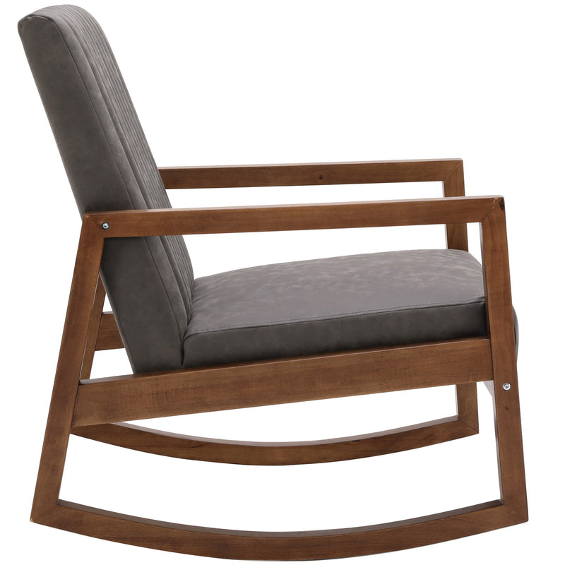 Chairus Mid Century Accent Rocking Nursery Chair - 3507