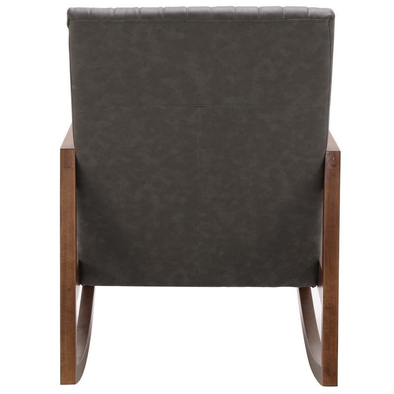 Chairus Mid Century Accent Rocking Nursery Chair - 3507
