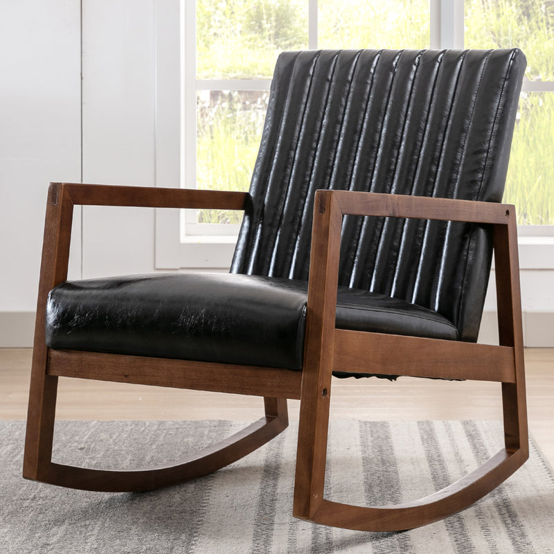 Chairus Mid Century Accent Rocking Nursery Chair - 3507