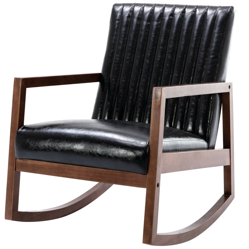Chairus Mid Century Accent Rocking Nursery Chair - 3507