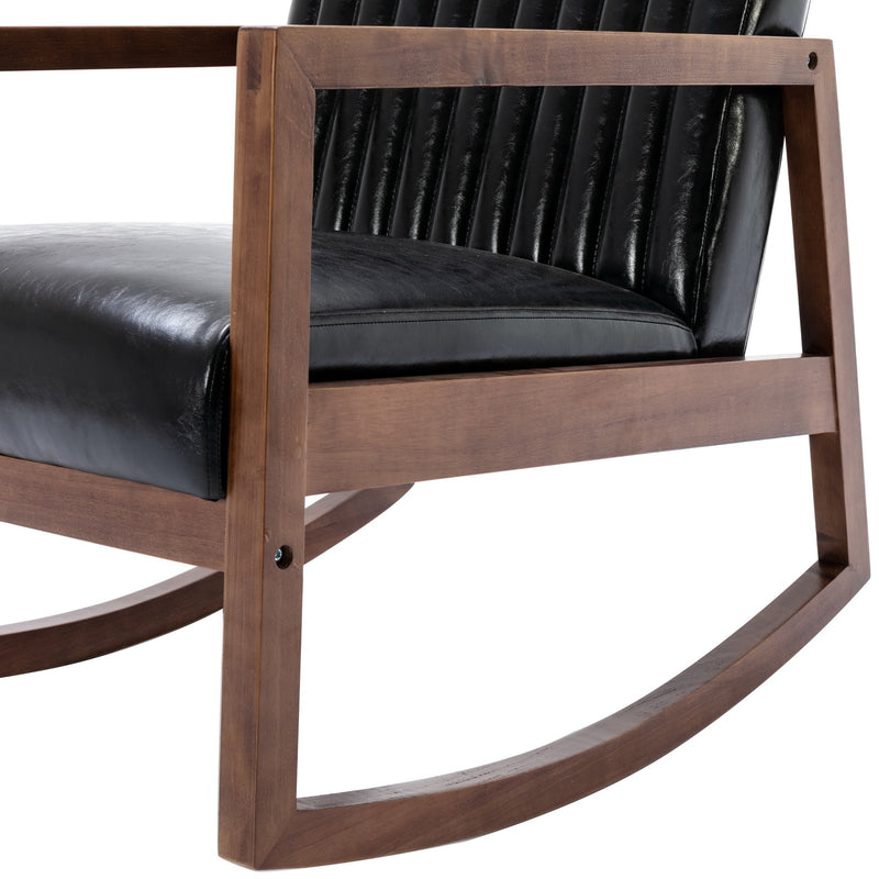 Chairus Mid Century Accent Rocking Nursery Chair - 3507